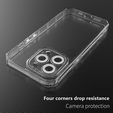 Samsung S22 PLUS skaidri ARMOR ANTI SHOCK nugarėlė 4