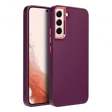 Samsung S22 purple FRAME nugarėlė 2