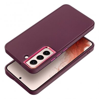 Samsung S22 purple FRAME nugarėlė 3