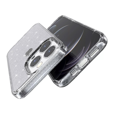 Samsung S22 skaidri Crystal Glitter nugarėlė 6
