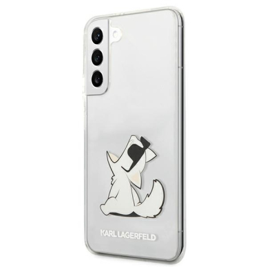 Samsung S22 skaidri KARL LAGERFELD nugarėlė KLHCS22SCFNRC 1