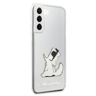 Samsung S22 skaidri KARL LAGERFELD nugarėlė KLHCS22SCFNRC 3