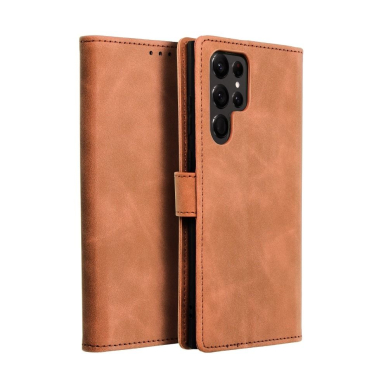 Samsung S22 ULTRA brown VELVET dėklas 3