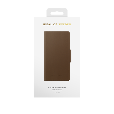 Samsung S22 ULTRA iDeal Of Sweden dėklas Intense Brown 1