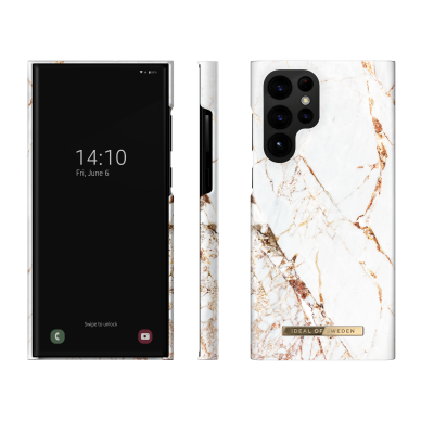 Samsung S22 ULTRA iDeal Of Sweden nugarėlė Carrara Gold 2