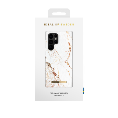 Samsung S22 ULTRA iDeal Of Sweden nugarėlė Carrara Gold 1