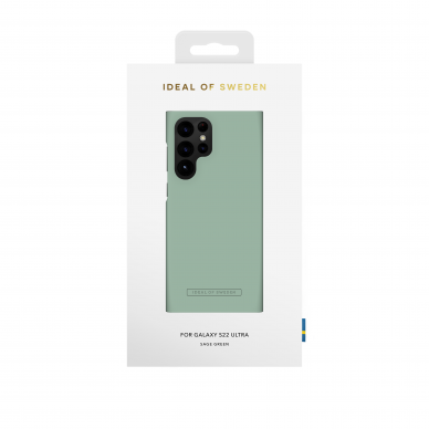 Samsung S22 ULTRA iDeal Of Sweden nugarėlė Sage Green 2