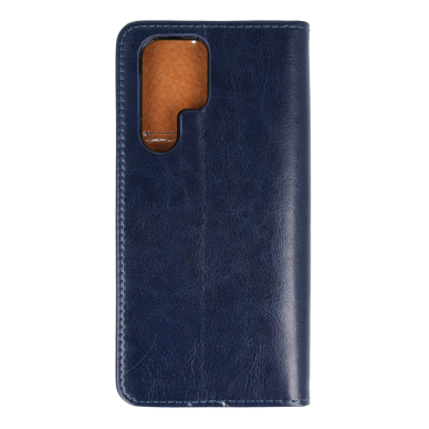 Samsung S22 ULTRA mėlynas odinis SPECIAL dėklas 5