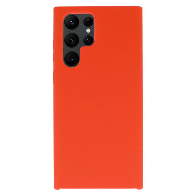 Samsung S22 ULTRA oranžinė SILICONE nugarėlė 1