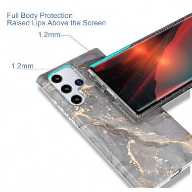 Samsung S22 ULTRA Tracy nugarėlė Marble Style D 2