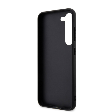 Samsung S23 black NFT Saffiano Karl and Choupette KARL LAGERFELD nugarėlė 6