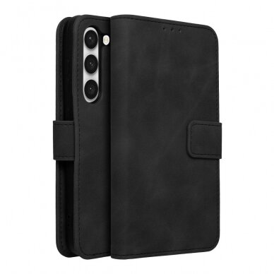 Samsung S23 black VELVET dėklas 10