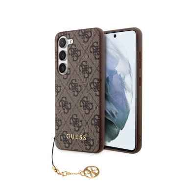 Samsung S23 brown Charms GUESS nugarėlė