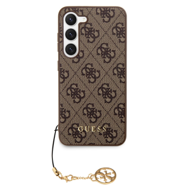 Samsung S23 brown Charms GUESS nugarėlė 3