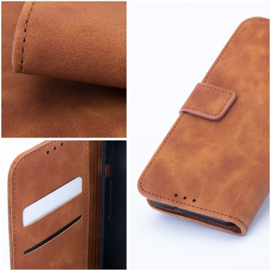 Samsung S23 FE brown VELVET dėklas 7