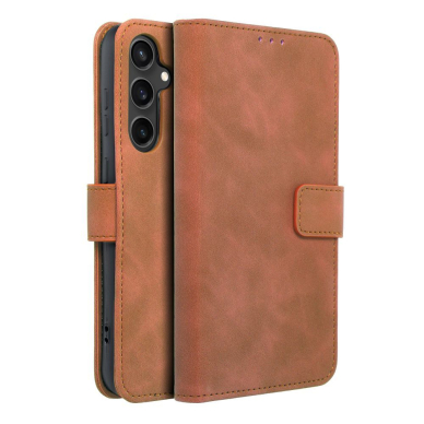 Samsung S23 FE brown VELVET dėklas 10