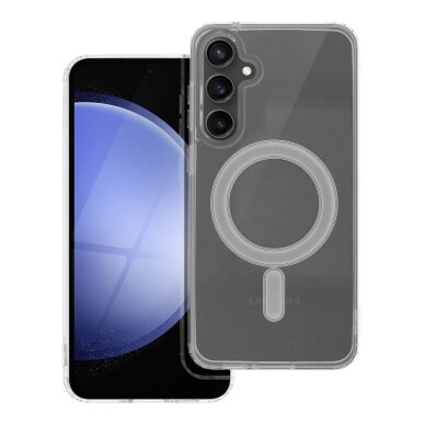 Samsung S23 FE clear MagSilicone nugarėlė