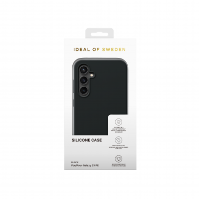 Samsung S23 FE iDeal Of Sweden nugarėlė Silicone Black 1