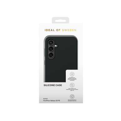 Samsung S23 FE iDeal Of Sweden nugarėlė Silicone Black 1