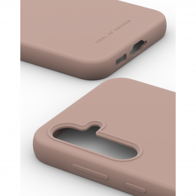 Samsung S23 FE iDeal Of Sweden nugarėlė Silicone Blush Pink 2