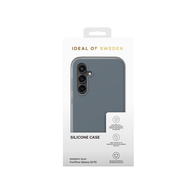 Samsung S23 FE iDeal Of Sweden nugarėlė Silicone Midnight Blue 1