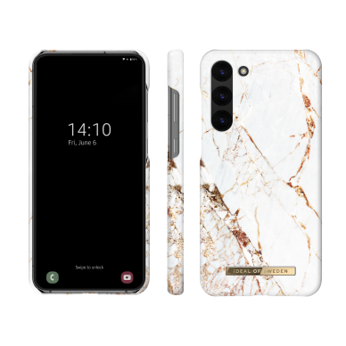 Samsung S23 iDeal Of Sweden nugarėlė Carrara Gold 1