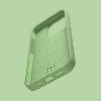 Samsung S23 light green Etteri Silicone nugarėlė 9