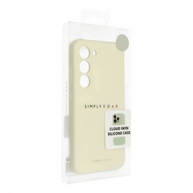 Samsung S23 Light yellow ROAR CLOUDSKIN nugarėlė 7