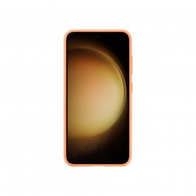 Samsung S23 orange original Silicone nugarėlė EF-PS911TOEGWW 1