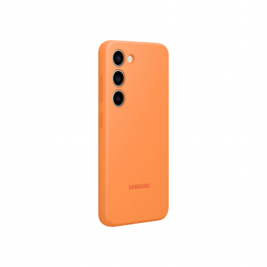 Samsung S23 orange original Silicone nugarėlė EF-PS911TOEGWW 2