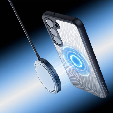 Samsung S23 PLUS black Dux Ducis Aimo nugarėlė Magsafe 3