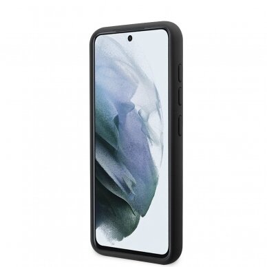 Samsung S23 PLUS black NFT Liquid Silicone KARL LAGERFELD nugarėlė 1
