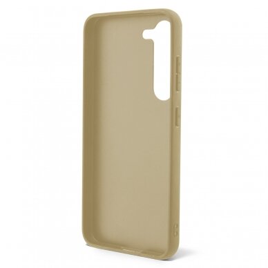 Samsung S23 PLUS gold Glitter Flakes GUESS nugarėlė 3