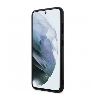 Samsung S23 PLUS grey Metal Logo GUESS nugarėlė 1