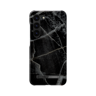 Samsung S23 PLUS iDeal Of Sweden nugarėlė Black Thunder Marble