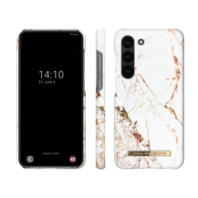 Samsung S23 PLUS iDeal Of Sweden nugarėlė Carrara Gold 1