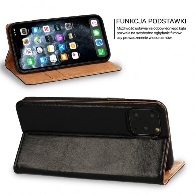 Samsung S23 PLUS juodas odinis SPECIAL dėklas 4