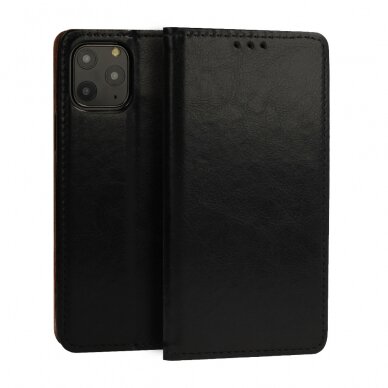Samsung S23 PLUS juodas odinis SPECIAL dėklas