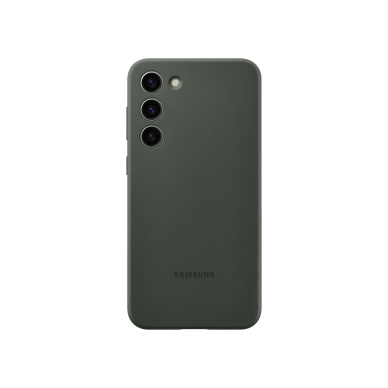 Samsung S23 PLUS khaki original Silicone nugarėlė EF-PS916TGEGWW