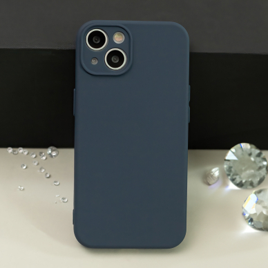 Samsung S23 PLUS mėlyna SILICONE LITE nugarėlė 6