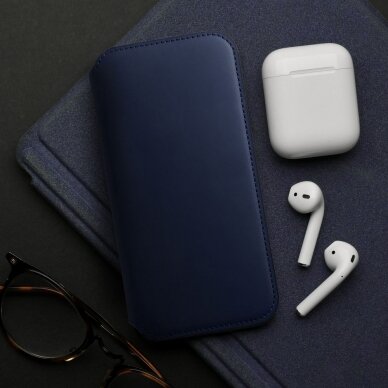 Samsung S23 PLUS mėlynas DUAL POCKET dėklas 5