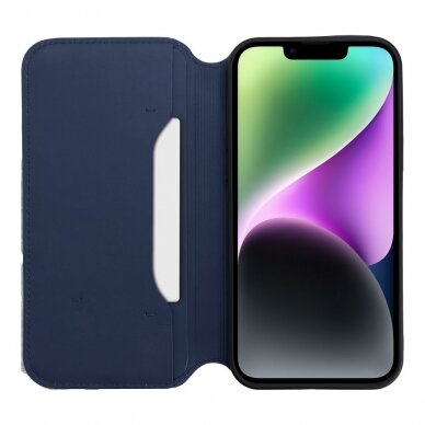 Samsung S23 PLUS mėlynas DUAL POCKET dėklas 2