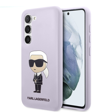 Samsung S23 purple NFT Liquid Silicone KARL LAGERFELD nugarėlė