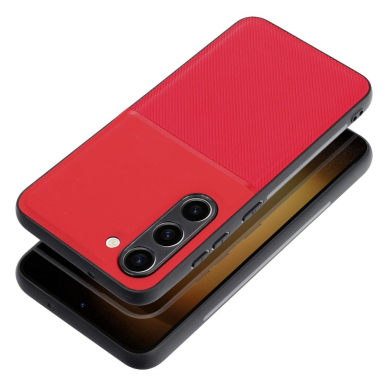 Samsung S23 raudona NOBLE nugarėlė 5