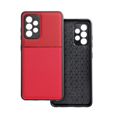 Samsung S23 raudona NOBLE nugarėlė 1