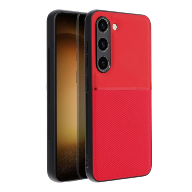 Samsung S23 raudona NOBLE nugarėlė 4