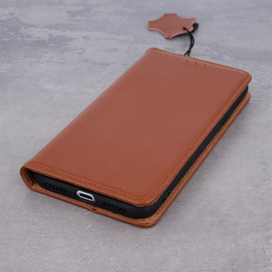 Samsung S23 brown odinis GENUINE dėklas 4