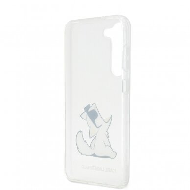 Samsung S23 transparent Choupette eat KARL LAGERFELD nugarėlė 6
