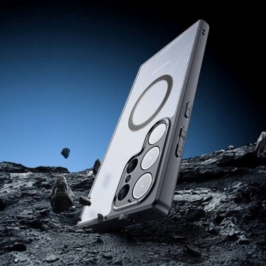 Samsung S23 ULTRA black Dux Ducis Aimo nugarėlė Magsafe 13