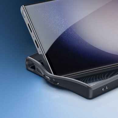 Samsung S23 ULTRA black Dux Ducis Aimo nugarėlė Magsafe 8